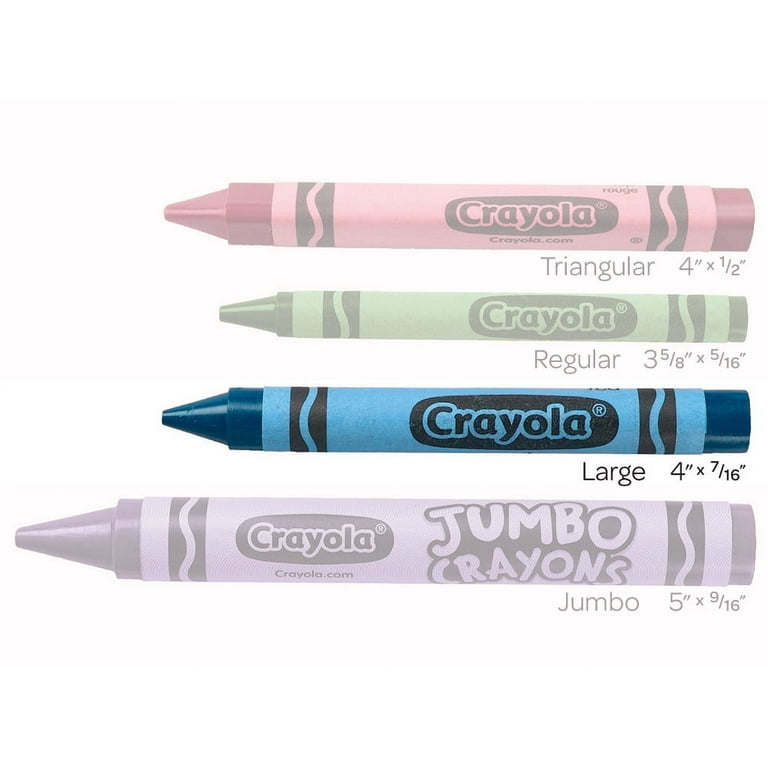 Jumbo Crayons Premium 12 Color - Mazer Wholesale, Inc.