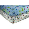 Little Bedding by NoJo Monster Babies Set of 2 Crib Sheets