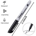 thumbnail image 3 of VEESA Basic Permanent Markers Fine Tip, 75 Pack Black Permanent Marker Pens, Waterproof, Fade-Resistant, Quick Drying, for Office School Home, 3 of 4