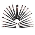 thumbnail image 4 of Juego de 20 brochas de maquillaje profesionales, brochas sintéticas premium para base, polvos, rubor, sombras, correctores, cosméticos para ojos, kit de brochas de maquillaje., 4 of 8