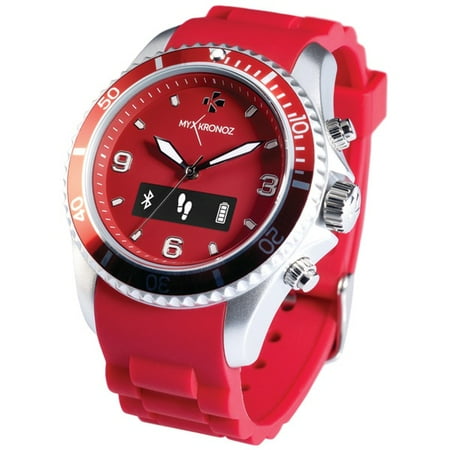 My Kronoz 813761020312 Zeclock Analog Smartwatch (red)