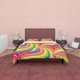 thumbnail image 4 of Arco Iris Boho Ropa de Cama Colorido Funda Nórdica Juego de Dormitorio Bohemio, Edredón Floral, 4 of 6