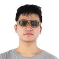 thumbnail image 3 of Gafas de seguridad de malla marrón para juegos de CS con correa ajustable para airsoft, 3 of 8