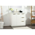 thumbnail image 2 of 36 inch single bathroom vanity in white, 2 of 7