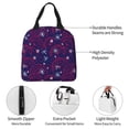 thumbnail image 5 of Lsque Dandelions Flowers With Dragonflies Pattern Lunch Bag Women/Men Insulated Lunch Box,Small Leakproof Cooler Food Lunch Containers Reusable High Capacity Lunch Tote Bags, 5 of 6