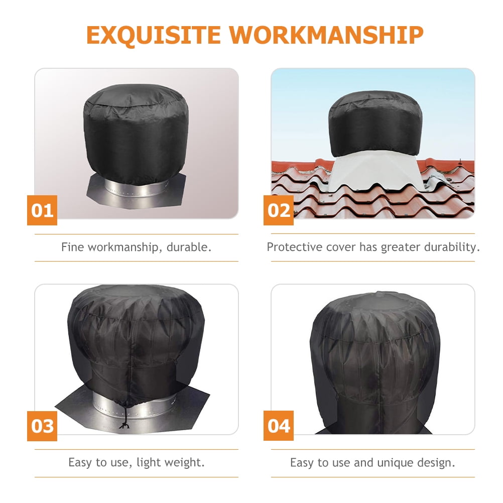 Turbine Vent Cover Frost King Winterized Plastic Fits Average