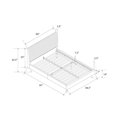thumbnail image 3 of Mr. Kate Daphne Upholstered Bed, Full, Light Gray Velvet, 3 of 9