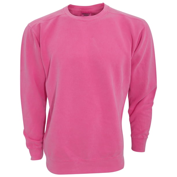 Comfort Colours - Sudadera de cuello redondo unisex para adultos (Frambuesa)
