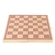 thumbnail image 4 of Tablero de ajedrez de madera portátil, juego de ajedrez plegable para fiestas, actividades familiares, 4 of 10