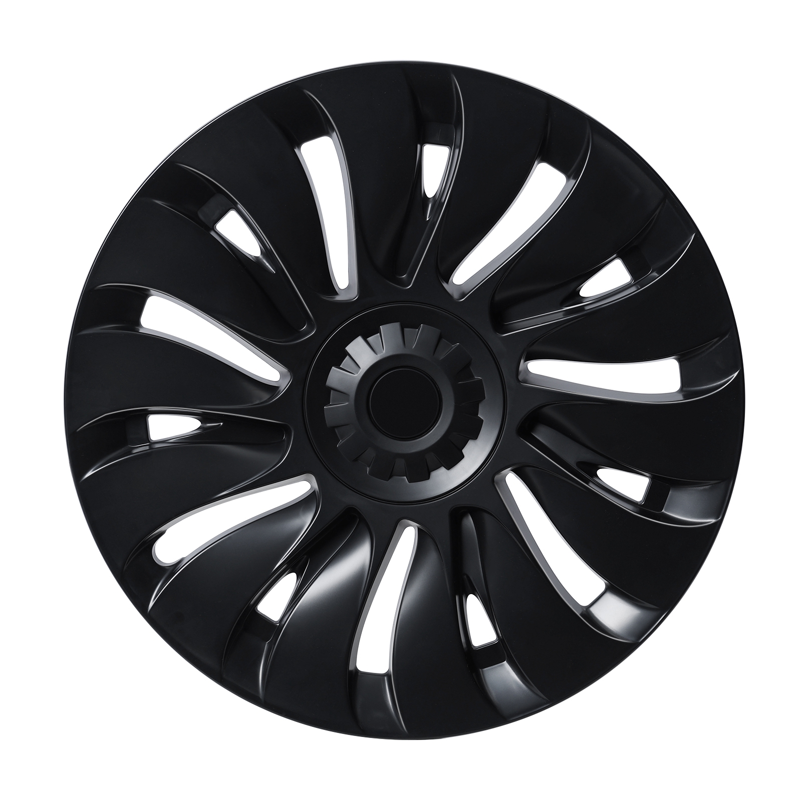 TidBay 4Pcs/Set Wheel Cover Hubcap, Automotive Hub Caps, 19 Inches Modified Wheel Cover Replacement for Tesla Model Y