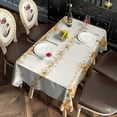 thumbnail image 2 of Thanksgiving Pumpkin Harvest Tablecloth,Oil Proof Spill Proof Polyester Table Cover for Rectangle Tables,Durable Table Cloths Cute Tablecloths for Dining Room Camping Indoor Outdoor, 2 of 6