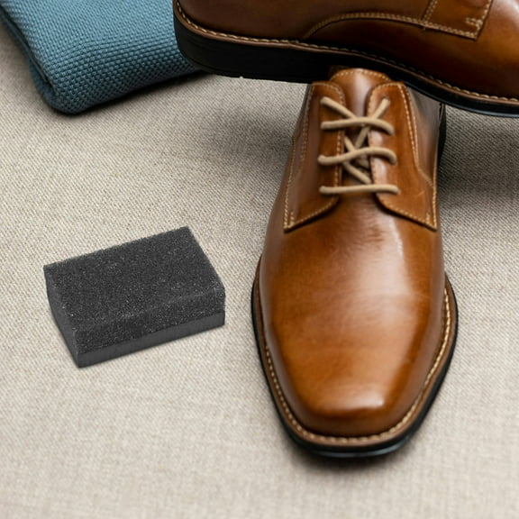 WEUVEB Shoe Care For Office Cloth Black 10Pcs 2.1In