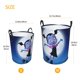 thumbnail image 5 of Cesta de lavandería Vampirina, impermeable, plegable, redonda, organizador de juguetes y ropa, cesta de regalo para habitación pequeña, 5 of 7