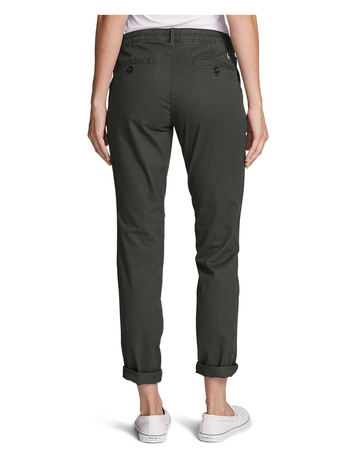 Eddie Bauer Womens Stretch Legend Wash Pants Boyfriend