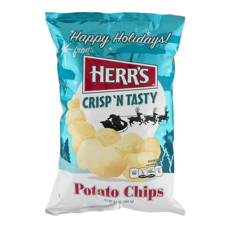 Herr's Crisp 'N Tasty Potato Chips, 9.5 oz.