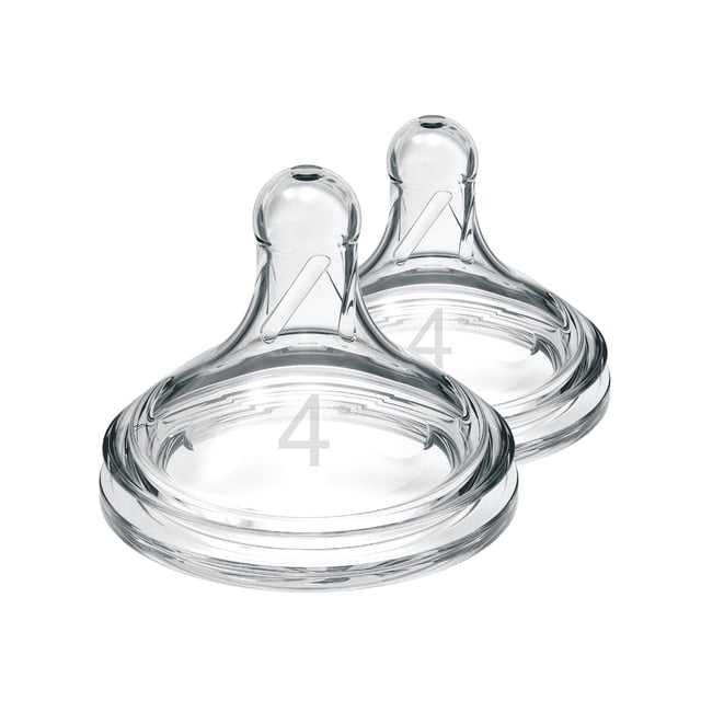Tetina Cuello Ancho Dr Brown's Options+ Nivel 4 Transparente