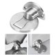 thumbnail image 4 of Topes de puerta con imán de material acero inoxidable Protectores de pared sin perforaciones Parachoques de protección de tope de puerta antideslizante Plata, 4 of 7