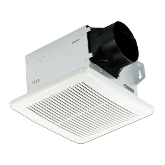 Delta Breez Integrity Exhaust Bath Fan 80 CFM with Humidity Sensor, White