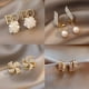 thumbnail image 2 of Pendientes colgantes de perlas de circonita de Super Hada de Color dorado de lujo LATS para mujer y niña, pendientes elegantes 2022, joyería de moda, regalo al por mayor Tan Jianjun unisex, 2 of 2