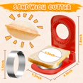 thumbnail image 2 of Cortador y sellador de sándwiches GLSY Round Crustless para PB&J, 2 of 7