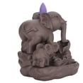 thumbnail image 4 of Brûleur d'Encens à Reflux, Brûleur d'Encens à Reflux Décoration Maison Forme d'Éléphant Support d'Encens Fiabilité Ultime, 4 of 5