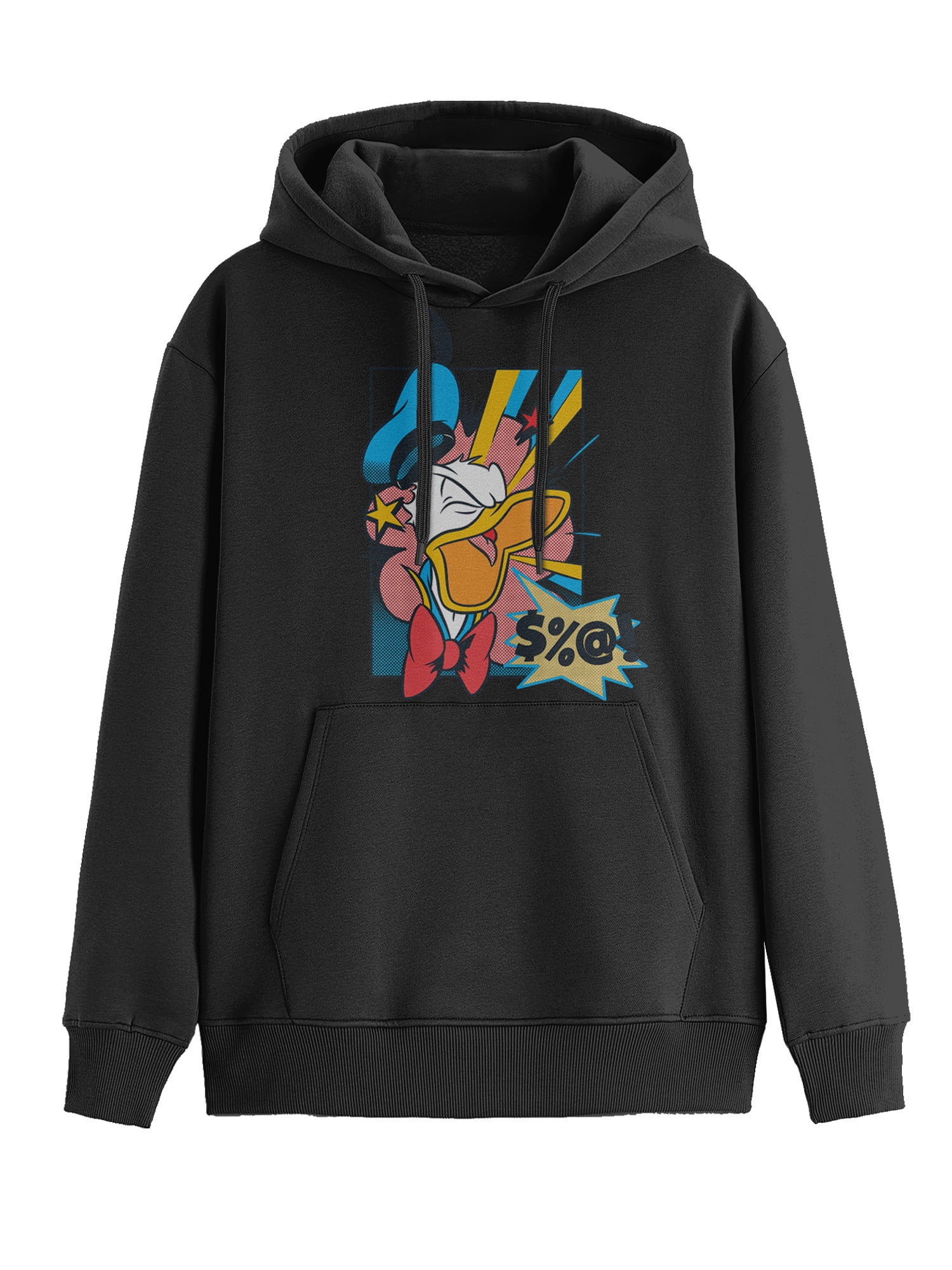 Disney, Mens Graphic Hoodie Sweatshirt, Pop Donald, Sizes S-3XL