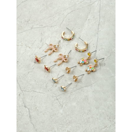Packed Party Party-at-the-Shore Earring Set, 6 Pairs