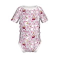 thumbnail image 2 of Balery Easter Rabbit Pattern Baby Climbing Clothes Infant Bodysuit Cute Infant Bodysuit Baby Romper-3 Months, 2 of 7
