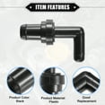 thumbnail image 4 of PCV Valve Compatible for Toyota Camry 1988-1991 for Acura TL 1996-1999 Durable Plastic Black, 4 of 7