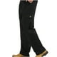thumbnail image 1 of Pantalones largos lisos informales con bolsillos para exteriores, pantalones clásicos, pantalones de trabajo, pantalones largos de algodón para hombre, 1 of 4