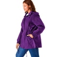thumbnail image 4 of Woman Within Plus Size Taslon Anorak Jacket With Removable Fleece Lining, 4 of 6