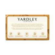 (Pack of 3) Yardley London Oatmeal & Almond Nourishing Bath Bar Soap, Body Soap Bars for All Skin Types, 4 oz