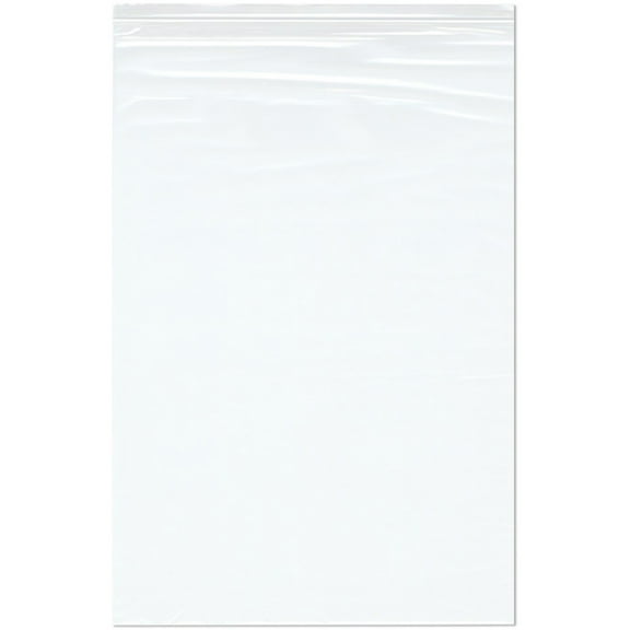 Plymor 20" x 30" (Pack of 50), 2 Mil Zipper Reclosable Plastic Bags