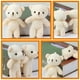 thumbnail image 2 of WORGEOUS 20 piezas figuritas decorativas de osos adorables osos pequeños multifunción Mini decoraciones de osos, 2 of 8