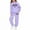 Purple, variant on Tiijoy Toddler Girls 2 Piece New York Printed Hoodie Sweatpants Outfits, Sizes 3-4T