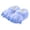 Blue, variant on Kids Animal Claw Slippers Boys Girls Fuzzy Plush Non-Slip Closed Back Padded Indoor House Shoes 10 Colors Free Size