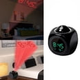thumbnail image 3 of Digital LCD Voice Talking Multifunction LED Projection Alarm Clock Temperature, 3 of 4