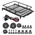 thumbnail image 3 of Rack de Toit RC, Rack de Toit RC avec LED, Récepteur Pratique comme Source d'Alimentation Cadeau pour les Amateurs de Voitures Noir, 3 of 8