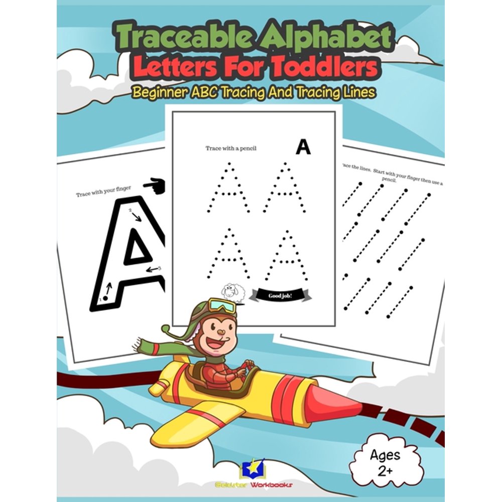 toddler tracing books traceable alphabet letters for toddlers