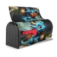 thumbnail image 3 of Wukai Adorable Blue Baby Dragon Mailbox Covers for Garden Outdoor Decor,Waterproof Post Box Cover 21x18 in& 25.5x21 in-, 3 of 8