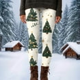 thumbnail image 6 of Roncen Roncen Women's Christmas Printed Yoga Leggings - Stretchy High-Waisted Casual Pants for Holiday & Workout, 6 of 6