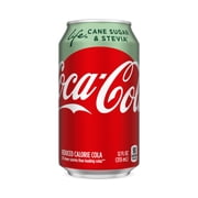 Coca-Cola Life Soda Soft Drink, 12 fl oz