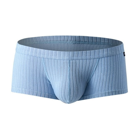 

Hitech Men Underwear Inside Wearing Solid Color Trendy Sweat Absorption Low Waist Panties