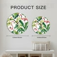 thumbnail image 7 of YladaFaie 10 Inch Flamingos Wall Clock Silent Round Wall Clocks Battery Operated Non Ticking Creative Decorative Clock Animal Clocks Kitchen Dining Room Unique Gifts Presents for Birthday, 7 of 7