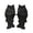 Black Fish, variant on Funny salted fish slippers for men and women, new summer outdoor wear, creative non-slip flip-flops, men's trendy beach sandals