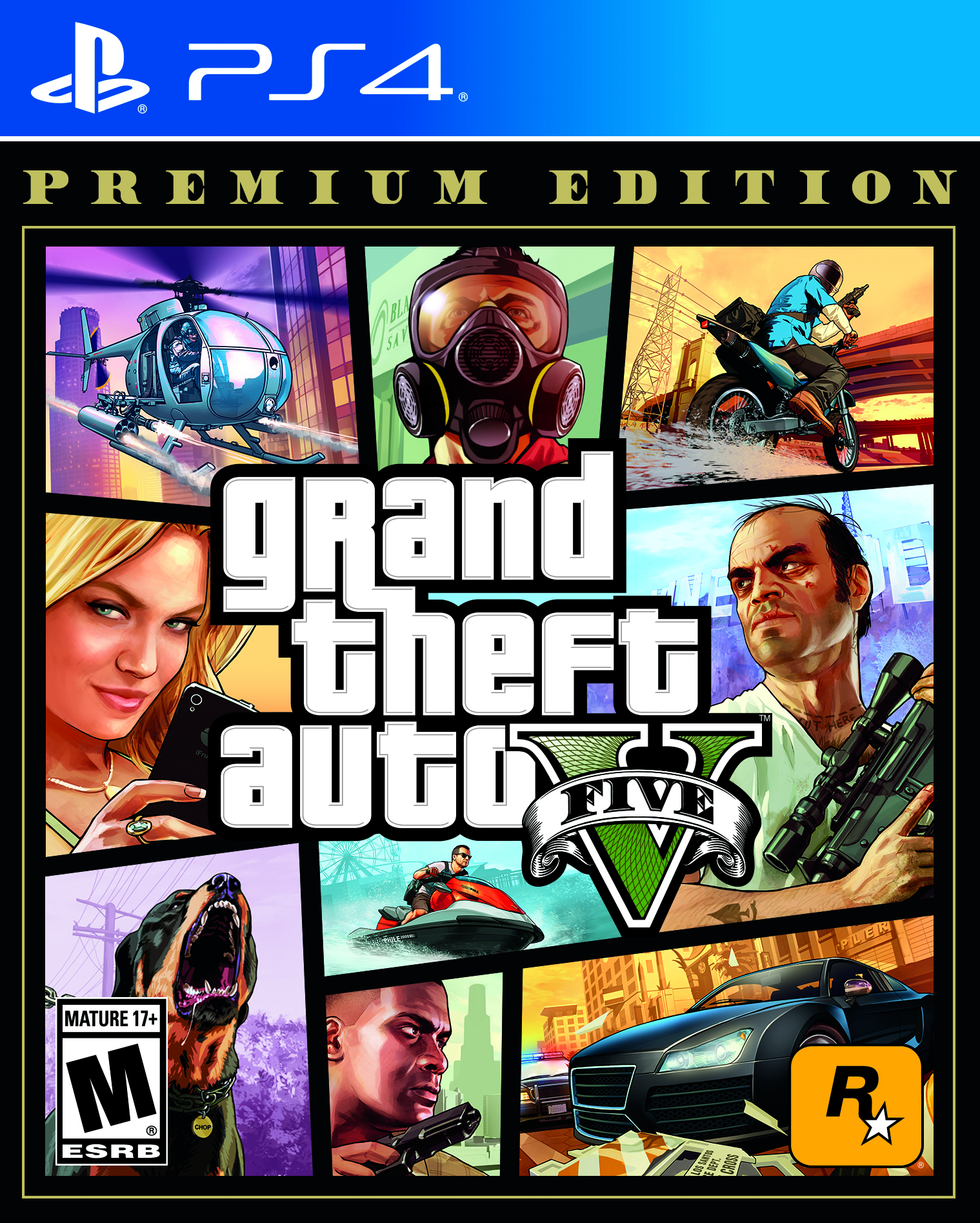 Grand Theft Auto V, Rockstar Games, PlayStation 5, 710425578649