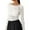 White, variant on Women's Lace Transparent Shirt Floral Pattern Mesh Top Womens Shirts Womens Turtleneck Extra Women's T Shirt Short Sleeve Full T Shirts for Women Short Shirt Women
