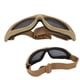 thumbnail image 1 of Gafas De Malla, Gafas De Seguridad Resistentes A Impactos Resistentes Al Desgaste Alta Tenacidad Para Juegos De Tiro Para Juegos De Airsoft Para Montar Al Aire, 1 of 7