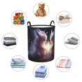 thumbnail image 7 of Cauagu Fox Couple for Laundry Basket,Collapsible Organizer Basket for Storage Bin Toy Bins Gift Baskets Bedroom Clothes Children Nursery Hamper -Small, 7 of 7