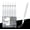 6 White Acrylic Markers, variant on Black & White Extra Fine Tip Acrylic Paint Marker Set, 6 Pack, 0.7mm Acrylic Paint Pens for Highlights and Fine Details on Drawings, Rock Painting Glass Canvas Wood, White Highlight Markers